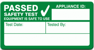 Black Pear Electrical | The Black Pear Electrical essential guide to electrical safety in the office = PAT test label